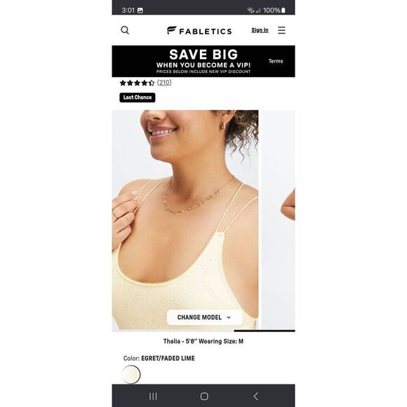 New XS Fabletics Egret Faded Lime Seamless Lace Bodysuit Sexy Comfort NWT - Picture 3 of 8